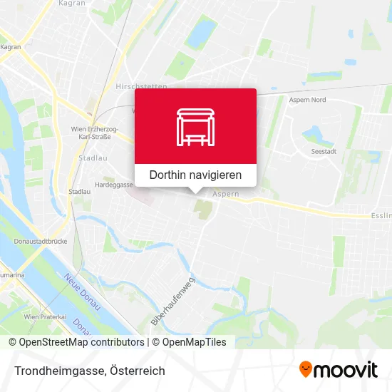 Trondheimgasse Karte