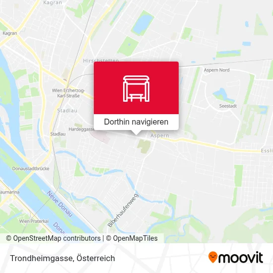 Trondheimgasse Karte