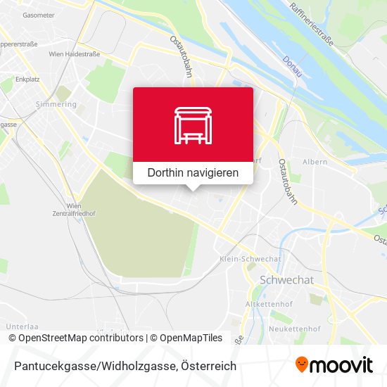 Pantucekgasse/Widholzgasse Karte