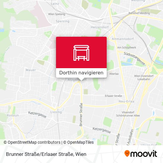 Brunner Straße/Erlaaer Straße Karte