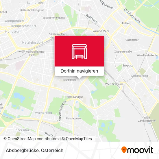 Absbergbrücke Karte