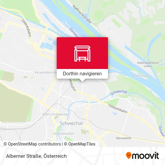 Alberner Straße Karte