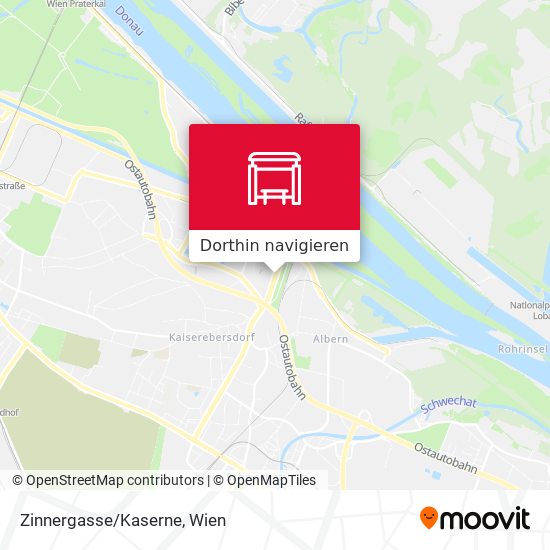 Zinnergasse/Kaserne Karte