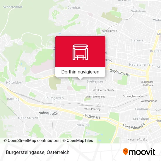 Burgersteingasse Karte
