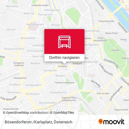 Bösendorferstr./Karlsplatz Karte