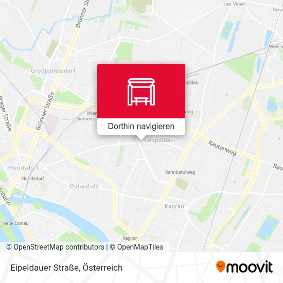 Eipeldauer Straße Karte