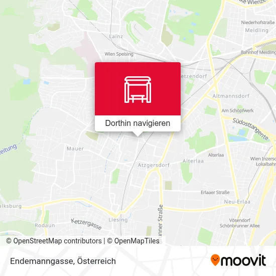 Endemanngasse Karte