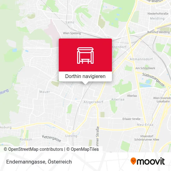 Endemanngasse Karte