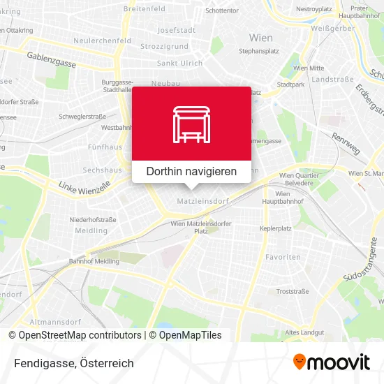 Fendigasse Karte