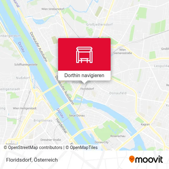 Floridsdorf Karte