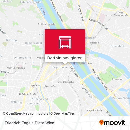 Friedrich-Engels-Platz Karte