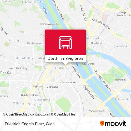 Friedrich-Engels-Platz Karte