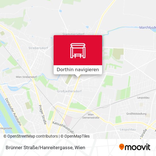 Brünner Straße/Hanreitergasse Karte