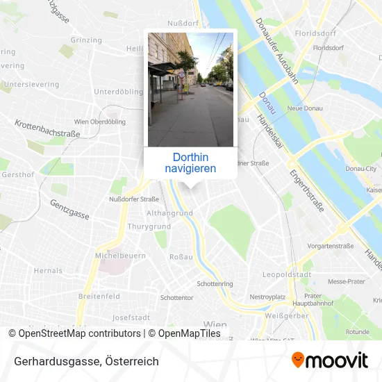 Gerhardusgasse Karte