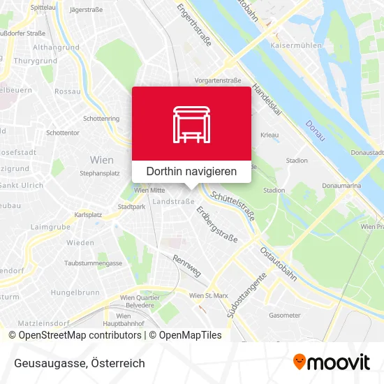 Geusaugasse Karte