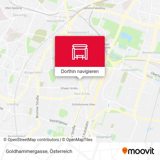 Goldhammergasse Karte