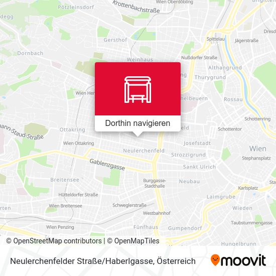 Neulerchenfelder Straße / Haberlgasse Karte