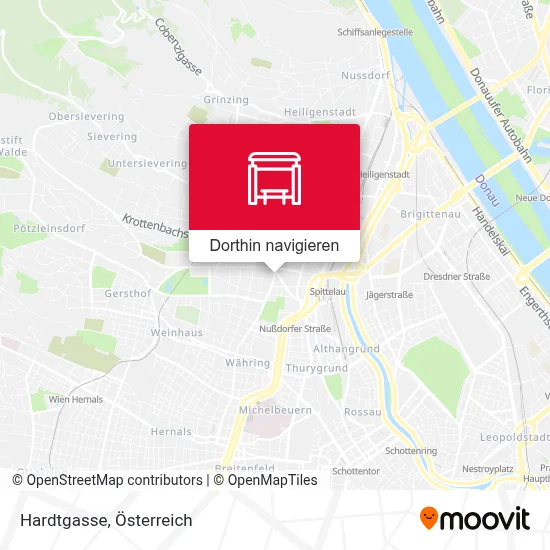 Hardtgasse Karte