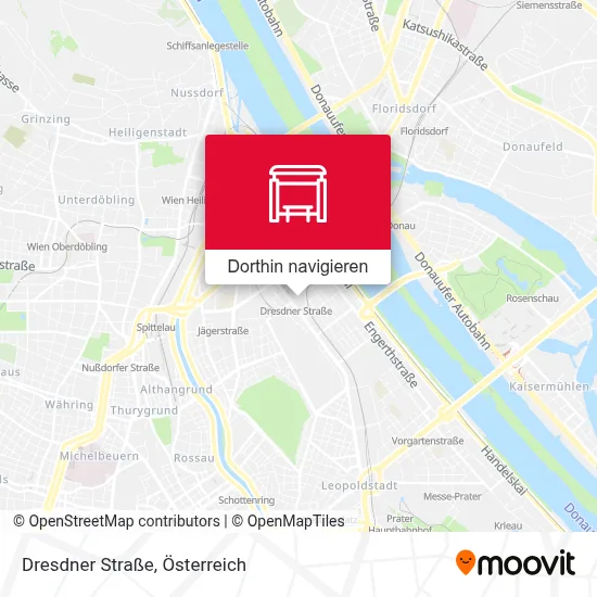 Dresdner Straße Karte