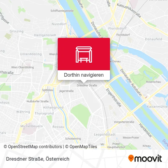 Dresdner Straße Karte