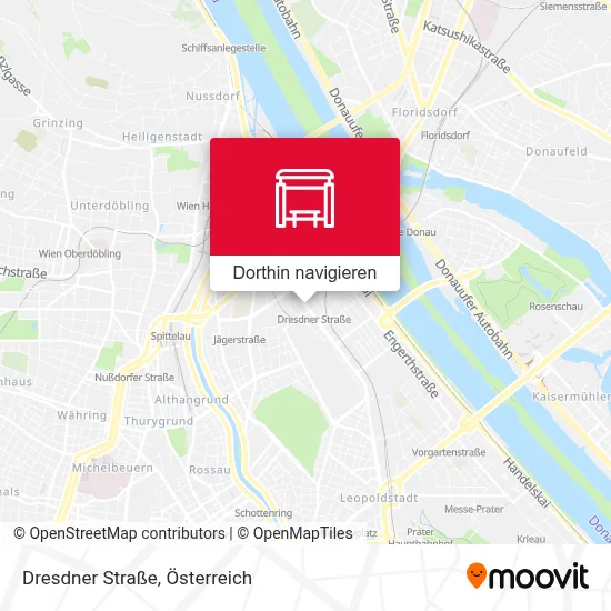 Dresdner Straße Karte