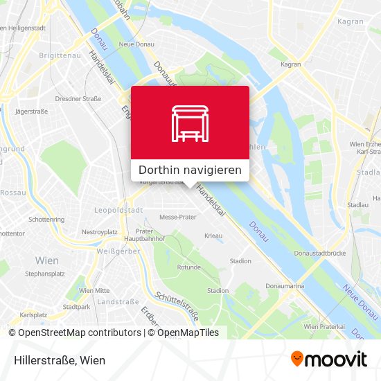 Wie Komme Ich Mit Bus U Bahn Bahn Oder Stra Enbahn Nach Hillerstra E In Leopoldstadt