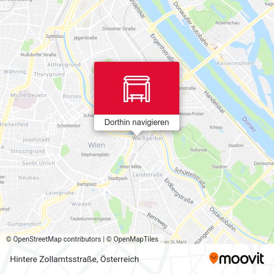 Hintere Zollamtsstraße Karte