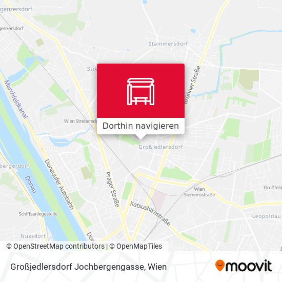 Großjedlersdorf Jochbergengasse Karte