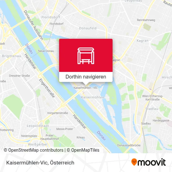 Kaisermühlen-Vic Karte