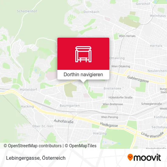Lebingergasse Karte