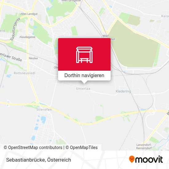 Sebastianbrücke Karte