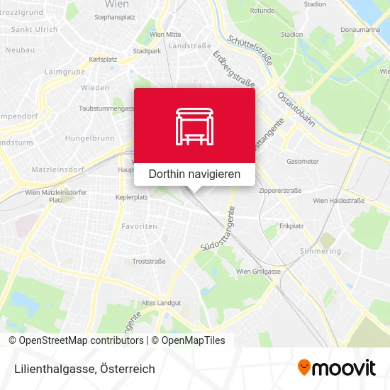 Lilienthalgasse Karte