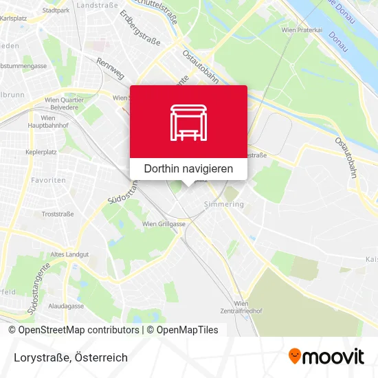 Lorystraße Karte