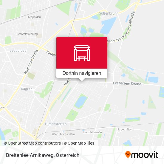 Breitenlee Arnikaweg Karte