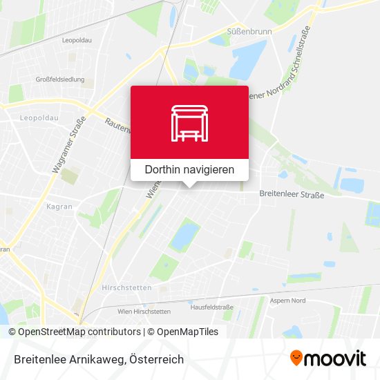 Breitenlee Arnikaweg Karte