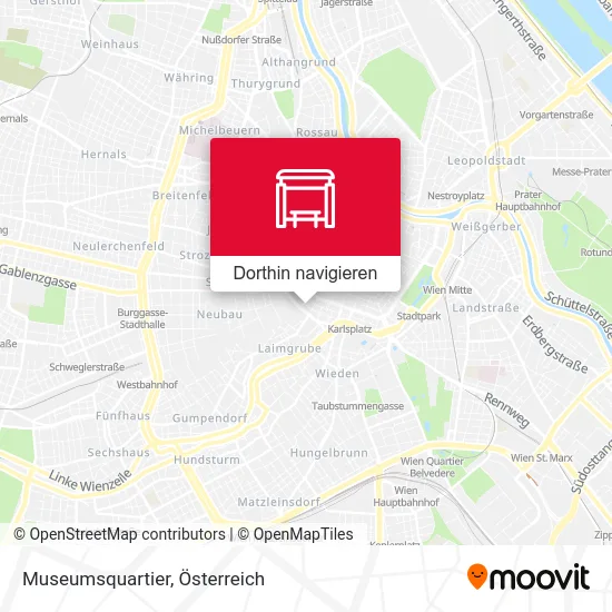 Museumsquartier Karte