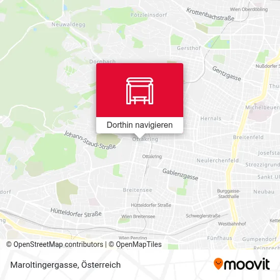 Maroltingergasse Karte