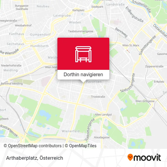 Arthaberplatz Karte