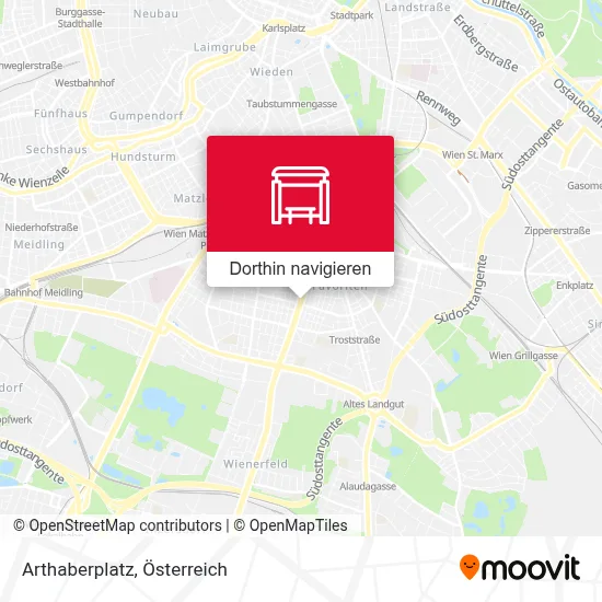 Arthaberplatz Karte