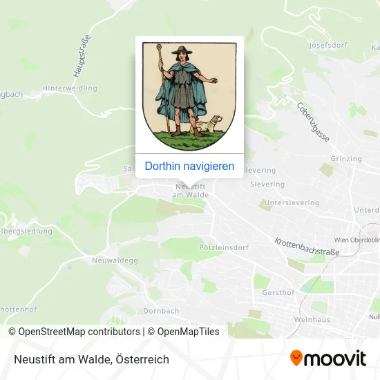 Neustift am Walde Karte