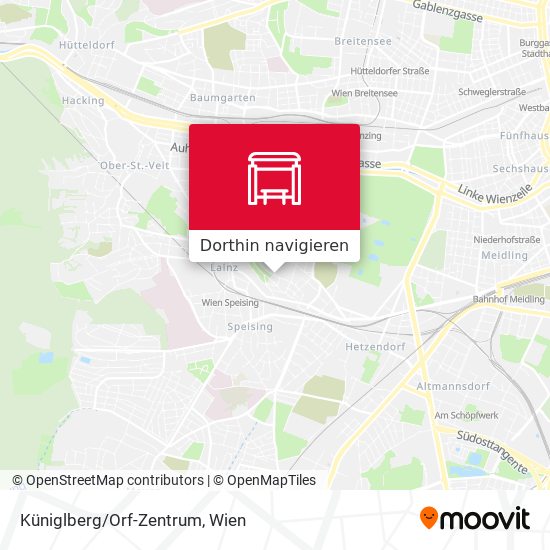 Küniglberg/Orf-Zentrum Karte
