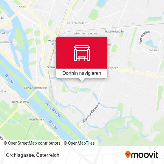 Orchisgasse Karte