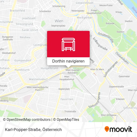 Karl-Popper-Straße Karte