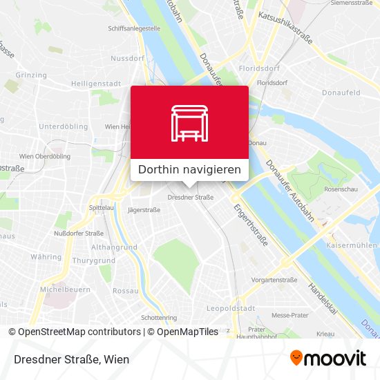 Dresdner Straße Karte