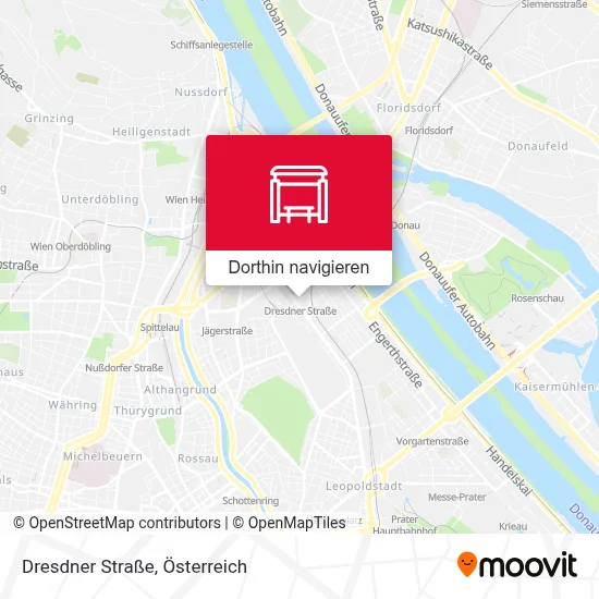 Dresdner Straße Karte