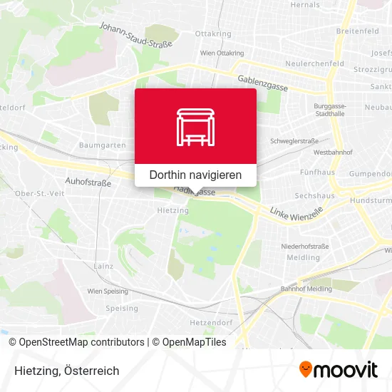 Hietzing Karte