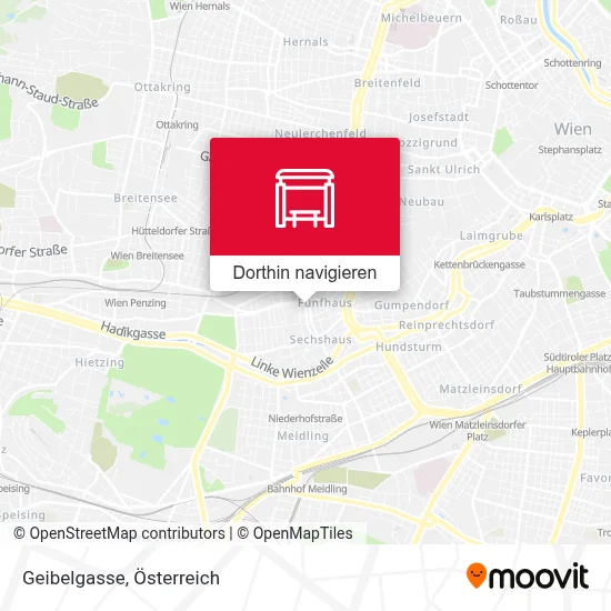 Geibelgasse Karte