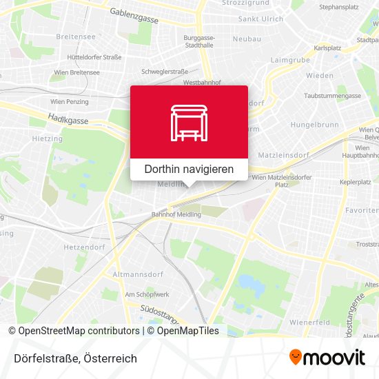 Dörfelstraße Karte