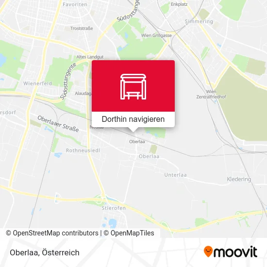 Oberlaa Karte