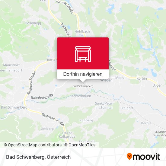 Bad Schwanberg Karte